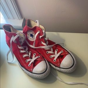 Red converse